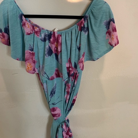 Pink blush maternity pregnancy photo shoot dress - Picture 2 of 3